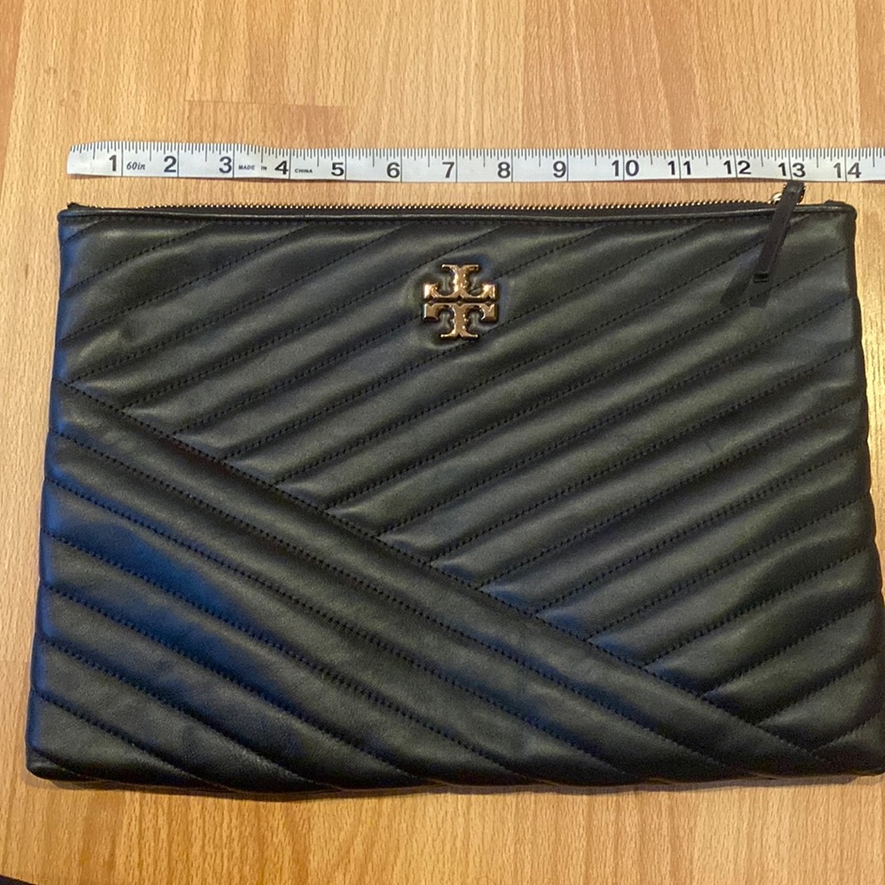 Tory Burch black chevron